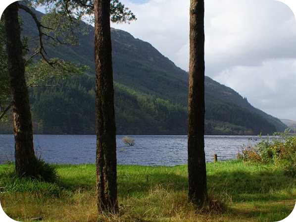 Loch Eck view near Strachur