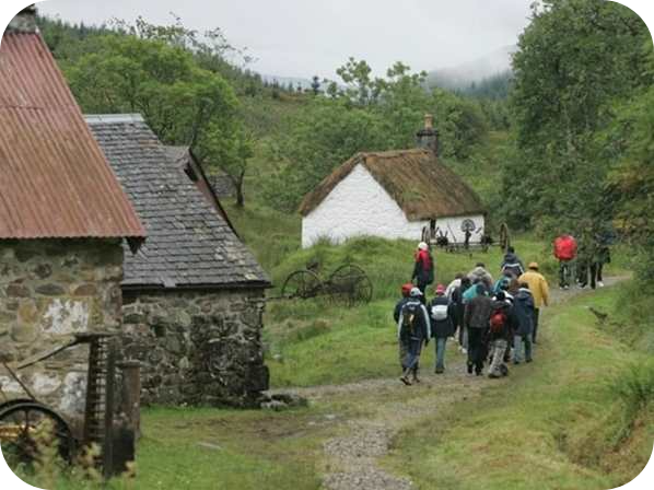 Auchendrain Historic Township