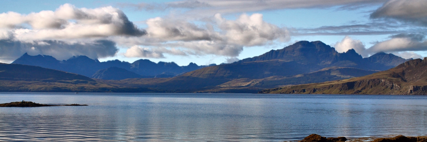 The Cuillins of Sky from the mainland