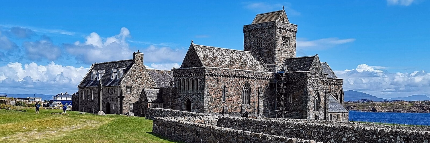 Iona Abbey, from the isle of Iona